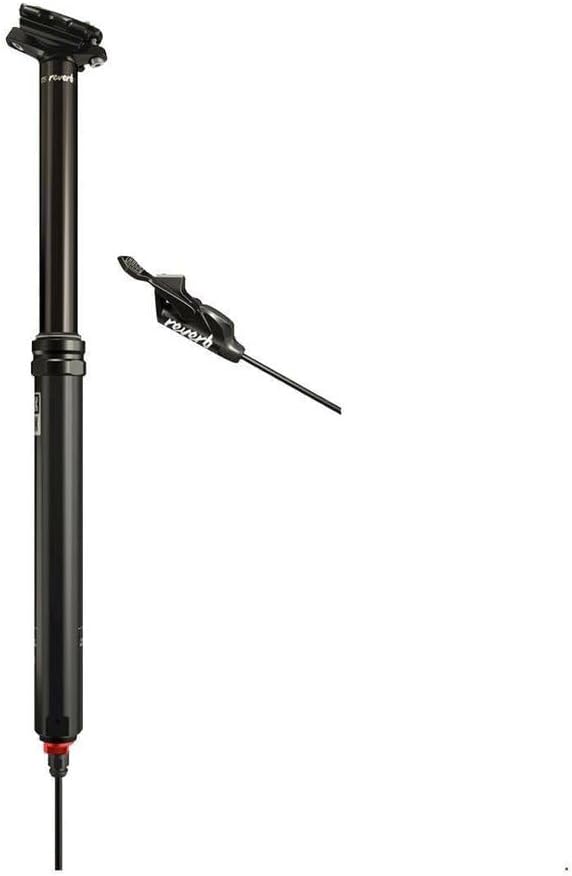 Rockshox Unisex – Erwachsene Reverb Stealth Sattelstütze, schwarz, 125mm