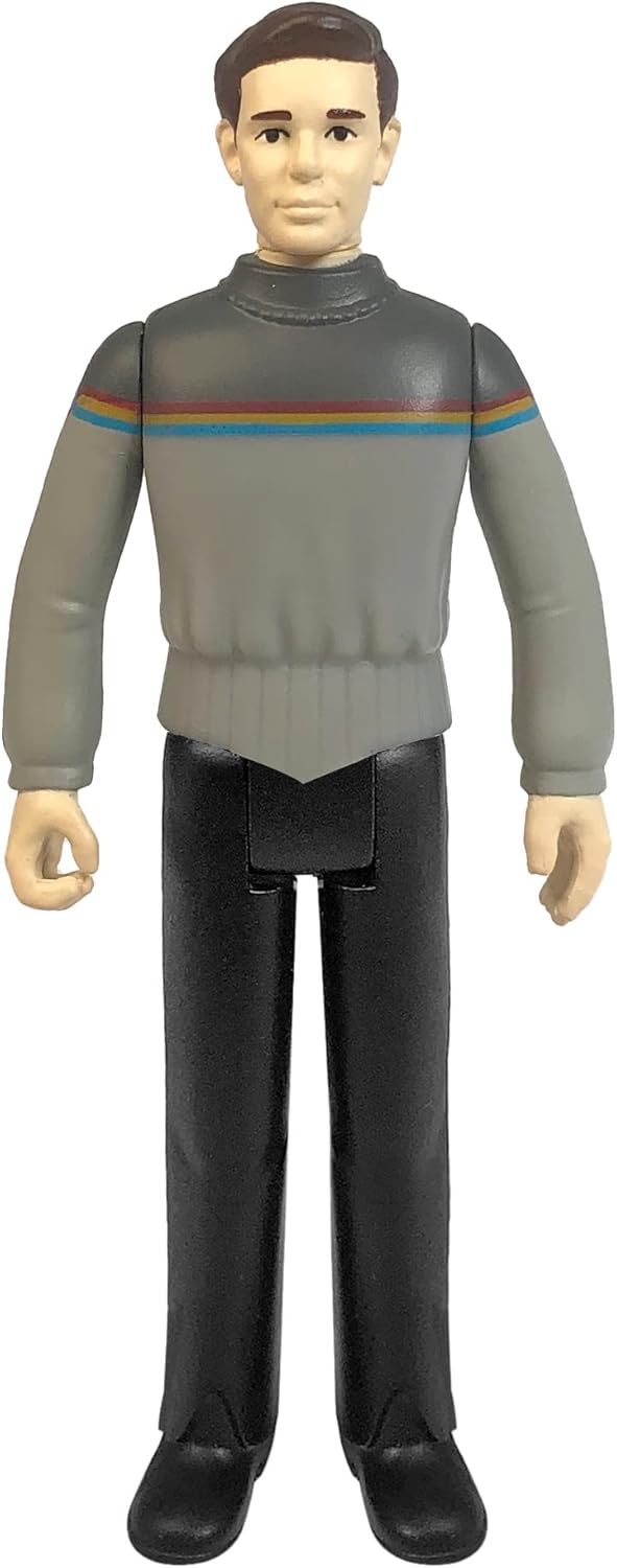 Super 7 Figur Reaction Star Trek Wesley Crusher