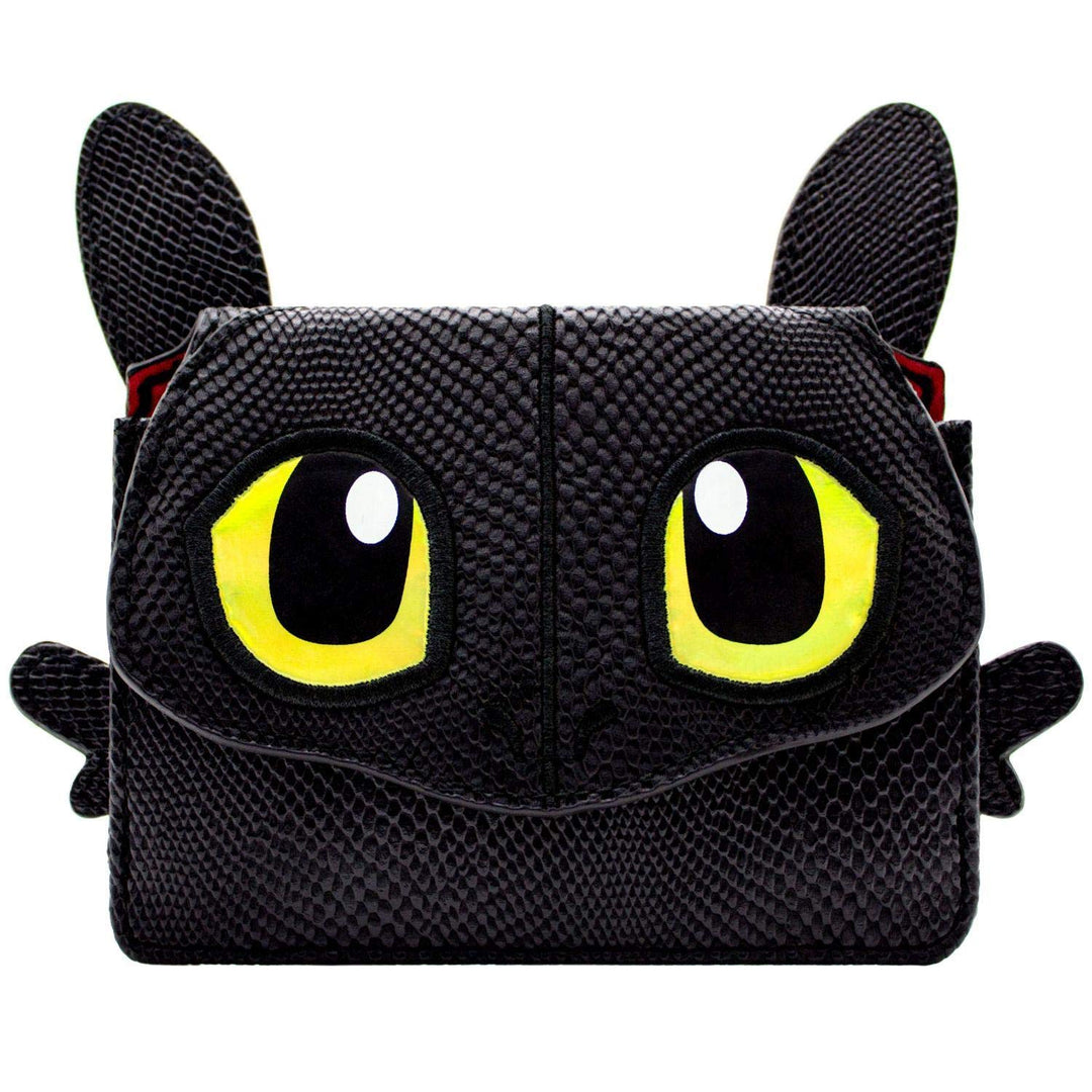 How to Train Your Dragon Krokmou Geldbörse Schwarz, Schwarz, One Size, Schwarz, Taille Unique