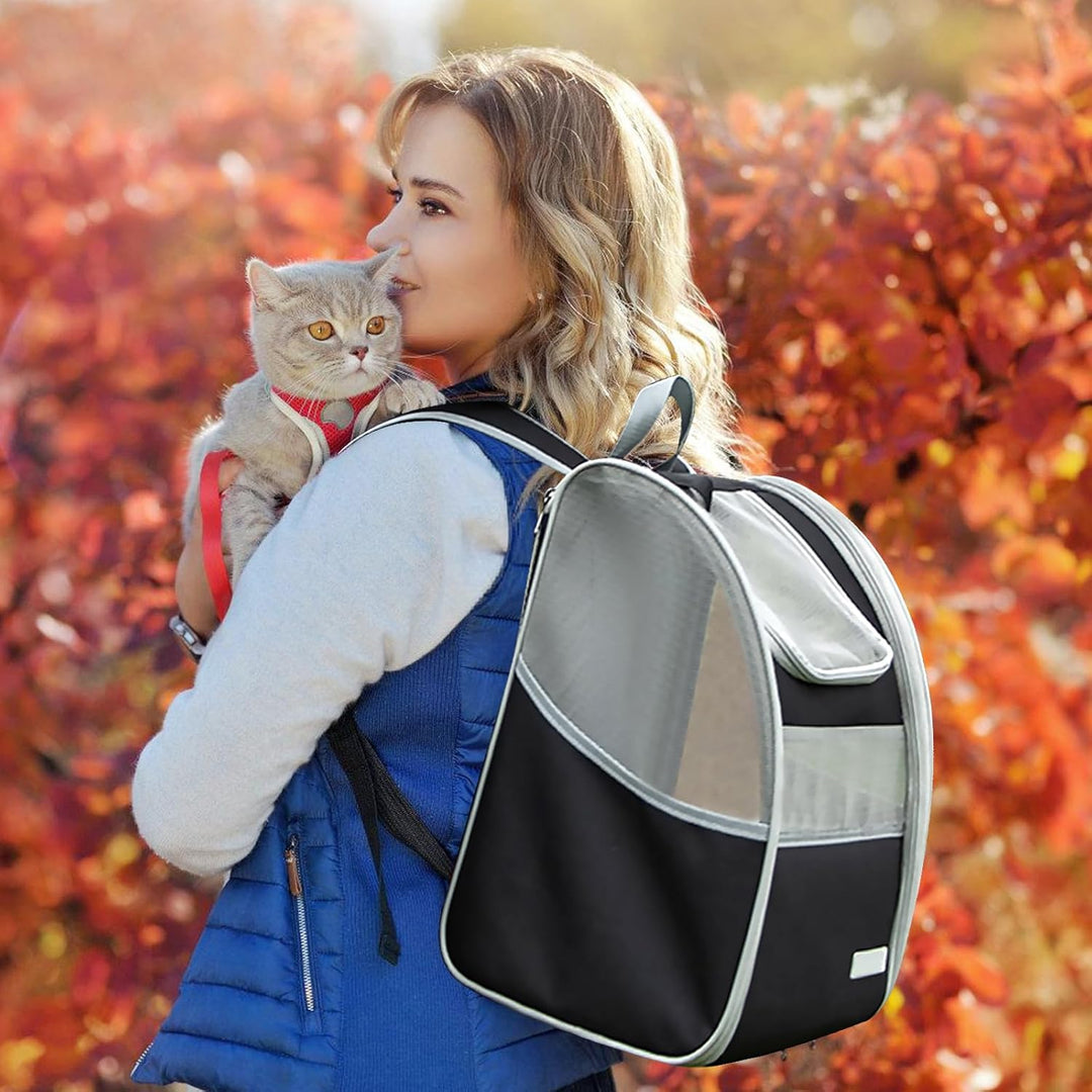 BORDEAG Katzenrucksack Hunderucksack, Katzen Rucksack, Hunderucksack Haustierrucksack, Katzen Transp