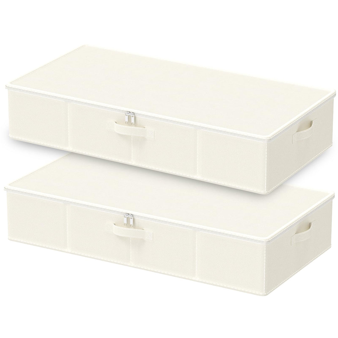 Unterbett Aufbewahrungsbox mit Deckel, Faltbare Aufbewahrungstasche, Unterbettkommode, Transporttasc