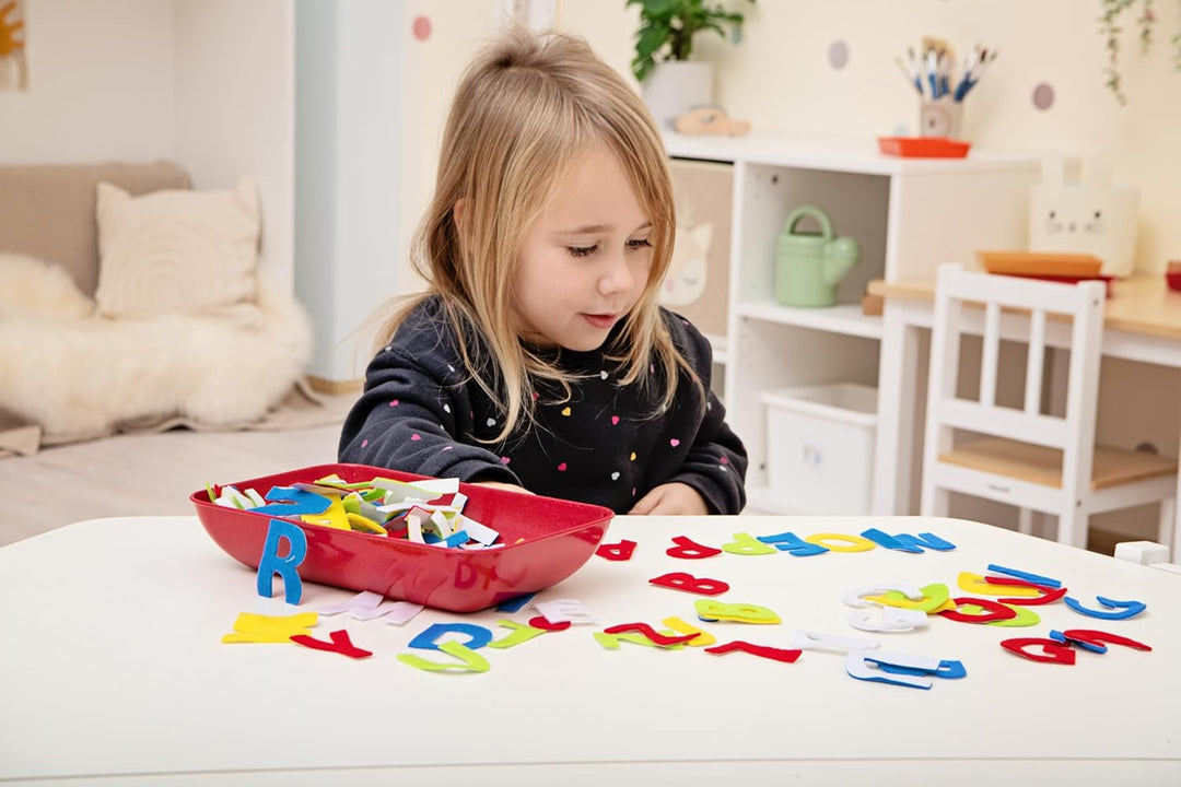Betzold Materialschalen-Set aus treeNside-Material – 6er-Set Bastelschalen für Kita Farbset 1 Gross,