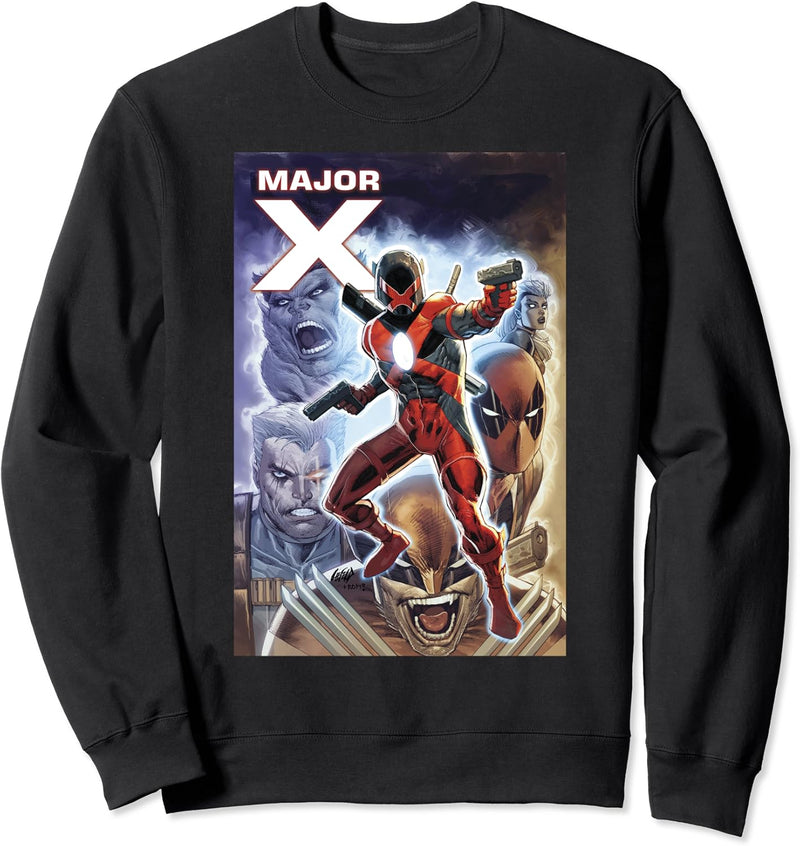 Marvel Major X Comic Cover Sweatshirt