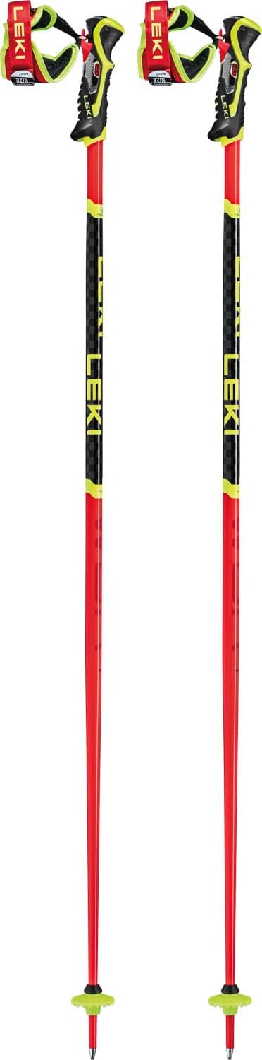 LEKI Fin Vario Winterteller 120 Bright Red - Black - Neon Yellow, 120 Bright Red - Black - Neon Yell