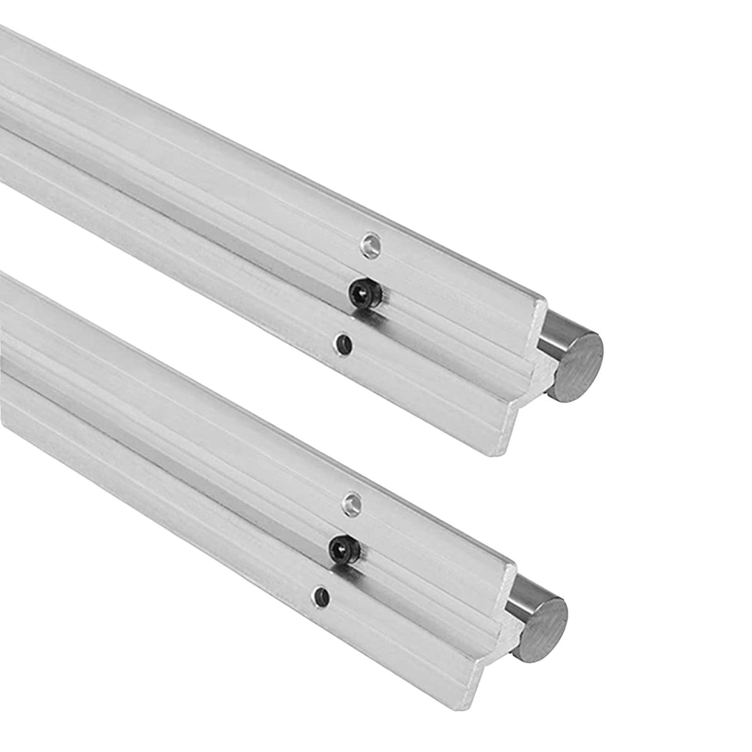 CNCYEAH 2Pcs SBR20 Linearführung 200mm mit Griffe, 2Pcs Gleitschiene Welle mit+4Pcs SBR20UU Linearwa