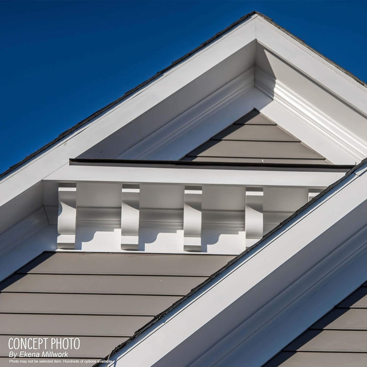 Ekena Millwork COR04X04X07DE 4-Inch W x 4-Inch D x 7 1/2-Inch H Devon Corbel