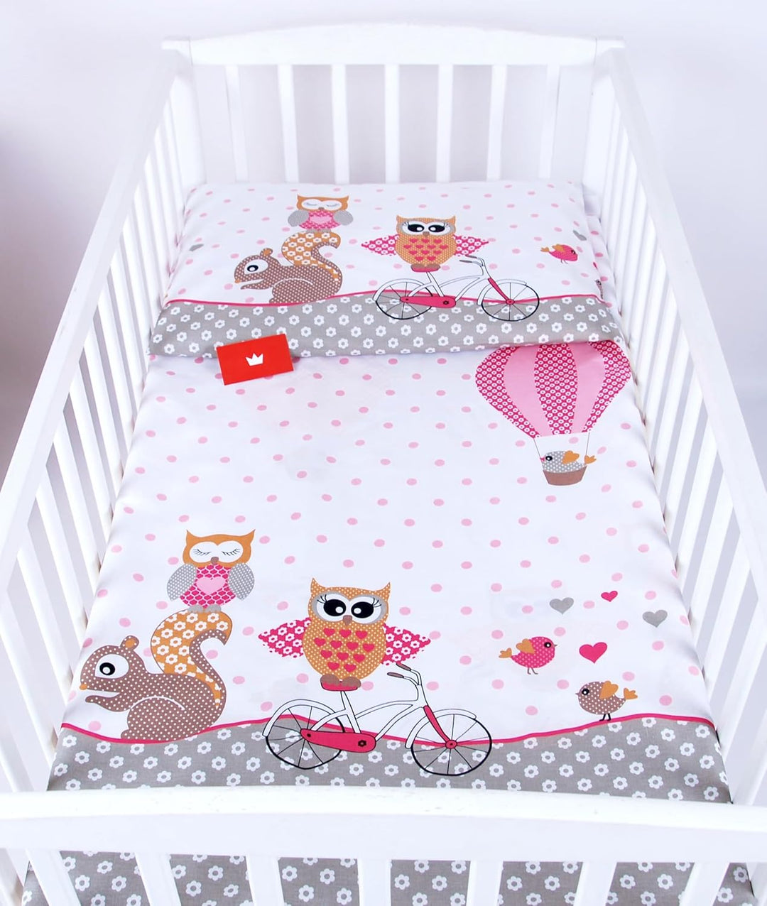 Babylux Bettwäsche Bezug 2 TLG. 100 x 135 cm / 90 x 120 cm Kinderbettwäsche Kind Bettset Baby Babybe