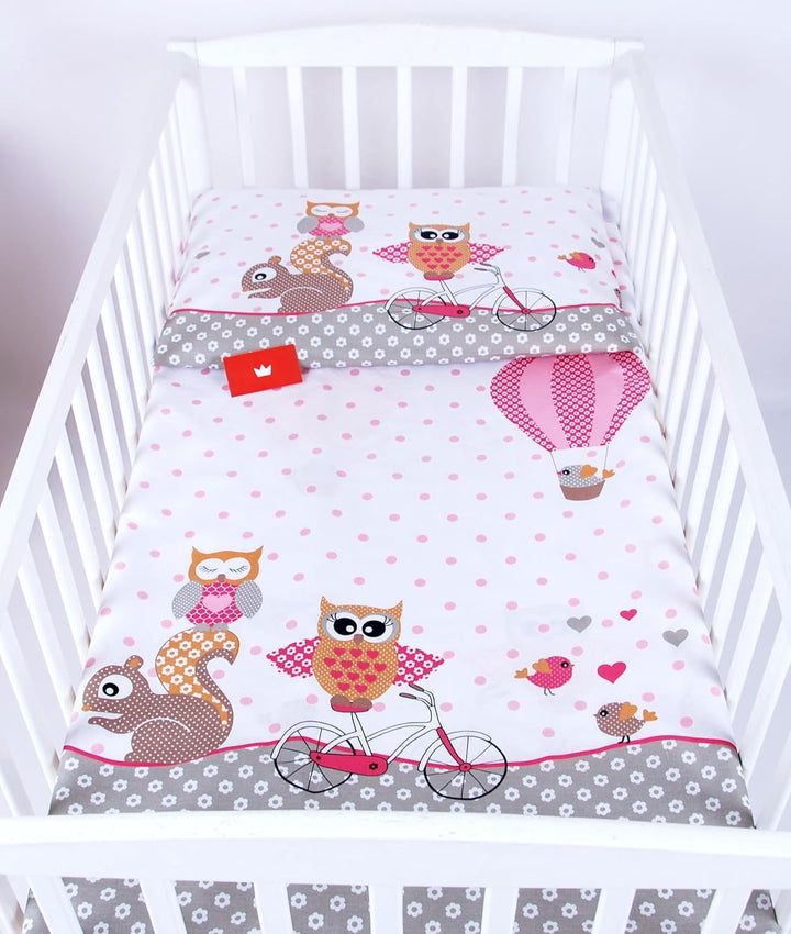 Babylux Bettwäsche Bezug 2 TLG. 100 x 135 cm / 90 x 120 cm Kinderbettwäsche Kind Bettset Baby Babybe