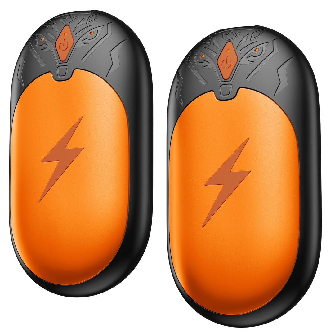 Handwärmer Elektrisch 2 Pack, Ultraleicht Taschenwärmer Wiederaufladbar, Tragbare Heizung, 3 Heizmod
