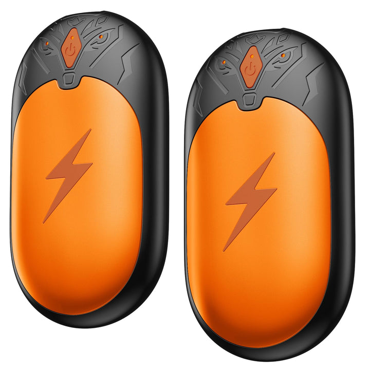 Handwärmer Elektrisch 2 Pack, Ultraleicht Taschenwärmer Wiederaufladbar, Tragbare Heizung, 3 Heizmod