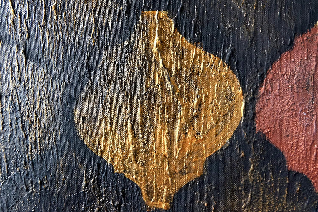 Monica Mirafiori I 100% HANDGEMALT I Gemälde Symbol 100x50cm | Gemälde Handgemalt | Acrylgemälde | S