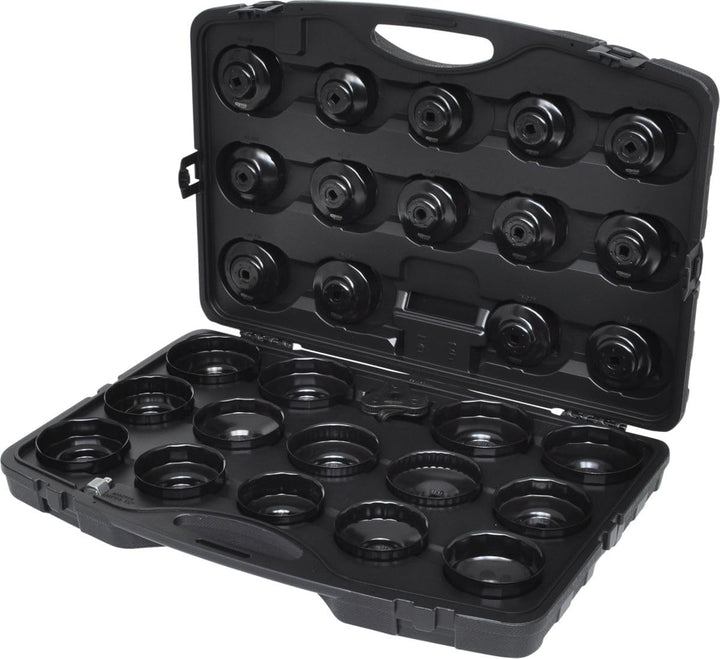 KS Tools 150.9350 3/8" Ölfilterschlüssel-Satz, 30-tlg