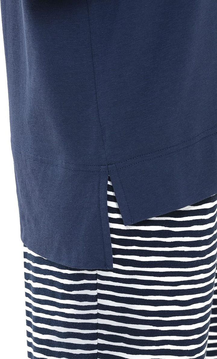 Mey Damen Shirt - Oberteil mit 3/4-Ärmeln - Night2Day Serie Liah - 16110 S New Blue, S New Blue