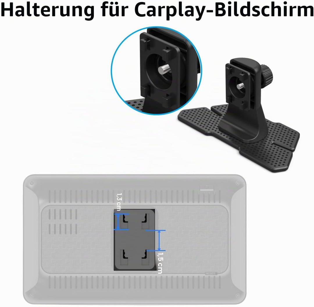 Ersatz Carplay Halterung für Tragbare Carplay Bildschirmhalterung Auto Kompatibel 7"/9"/10.26 Carpla
