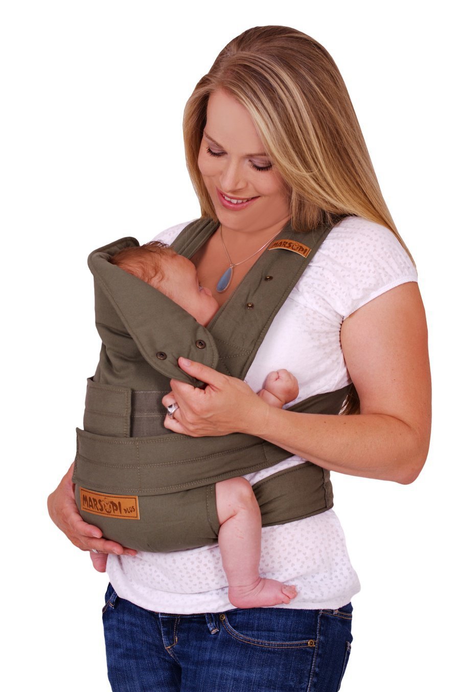 marsupi Baby- und Kindertrage, Version 2.0 (L, olive) L olive, L olive