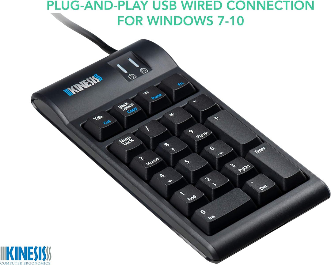 Ergotrading AC800HPB-US Freestyle Nummernblock schwarz