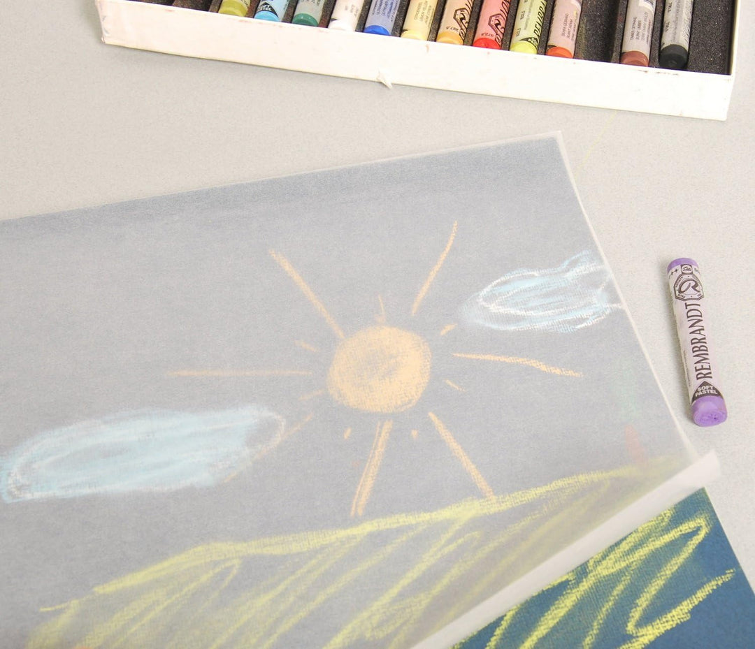 Clairefontaine 96478C Zeichenblock Ingres (mit Doppelspirale, gekörnt, DIN A3, 29,7 x 42 cm, 100 Bög