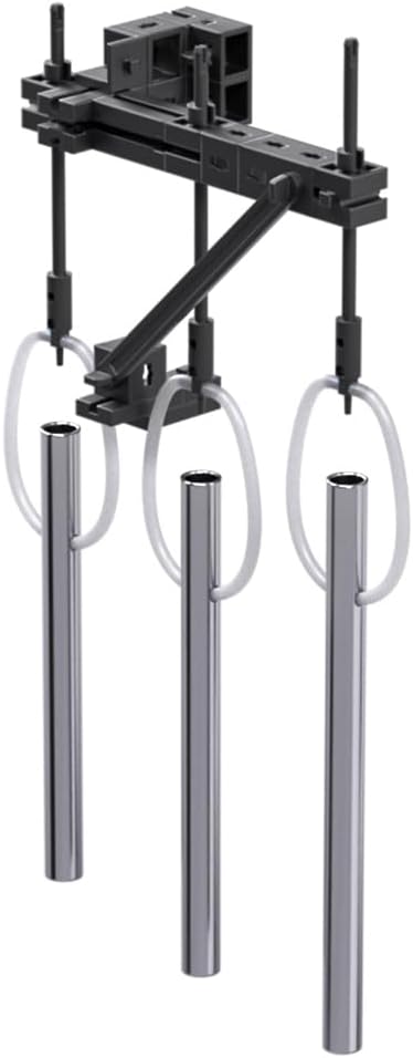 fischertechnik Marble Competition Sound 571899 – Murmelbahn-, Kugelbahn-Erweiterung, 3 Klangröhre, a