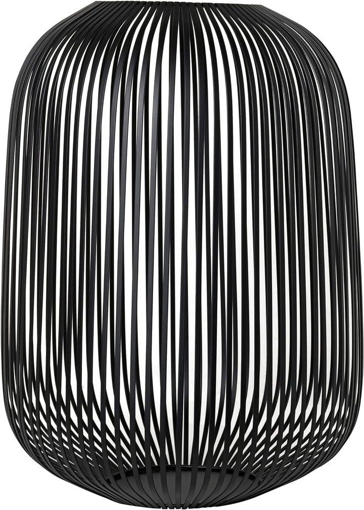 blomus Laterne -LITO- Farbe Schwarz Kerzenhalter Windlicht (L) 33 x 33 x 45cm (65933), L