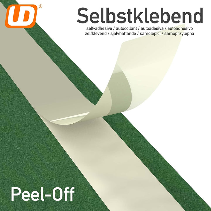 Briefumschläge DIN lang ohne Fenster (100 Stück), selbstklebend - Brief Umschläge 22 x 11 cm - Sicht