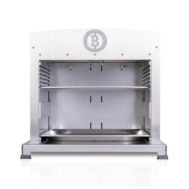 Beefer TwinPro - 800° Oberhitzegrill - Vollständig aus massivem Edelstahl mit doppeltem Garraum - Ma