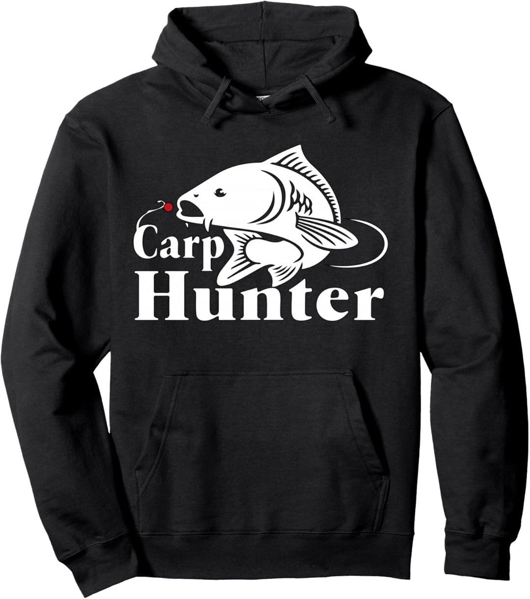 Angler Geschenk tshirt Karpfen Karpfenangler shirt Herren Pullover Hoodie