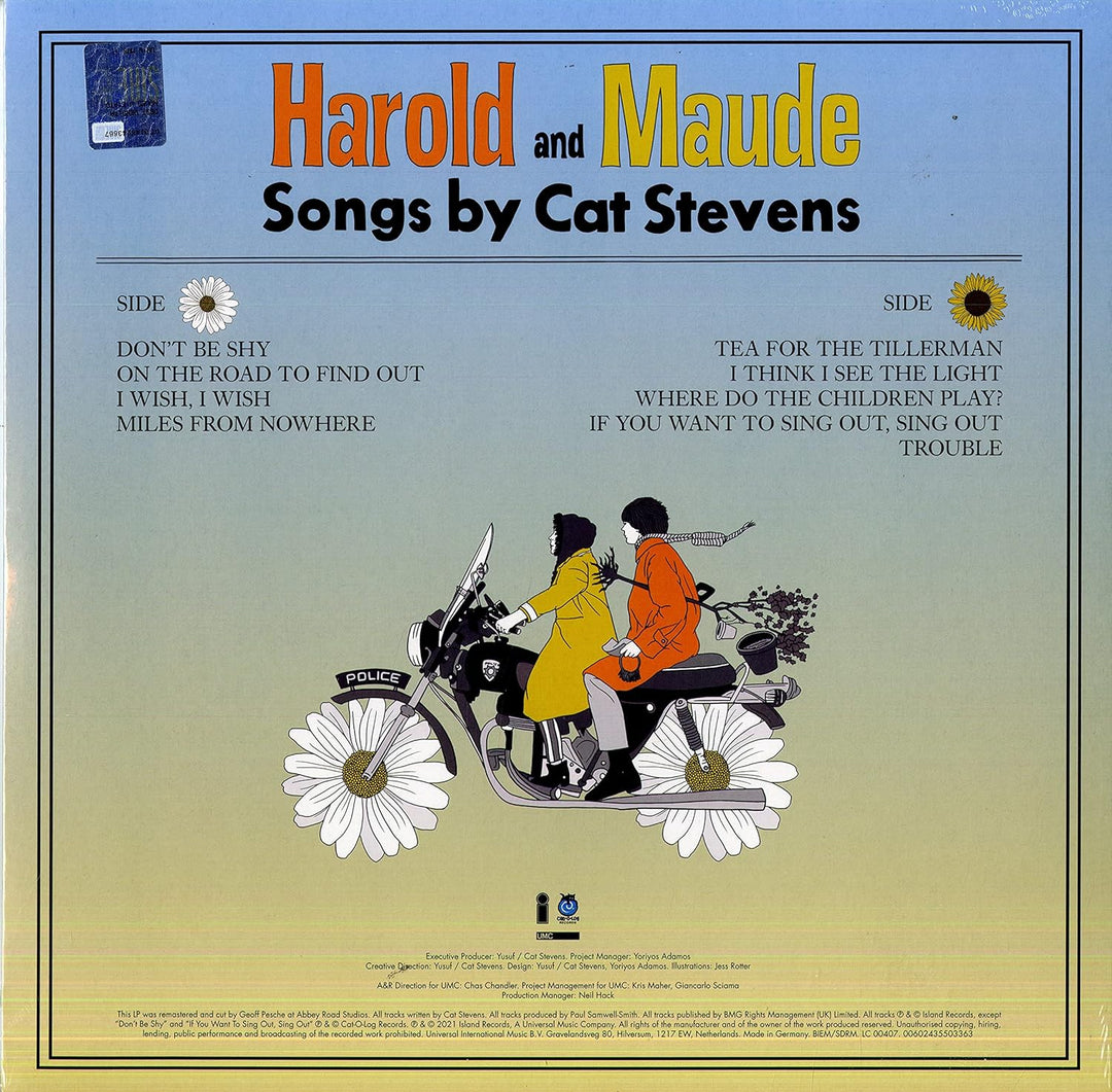 Songs from Harold & Maude (Ltd.Yellow, Vinyl