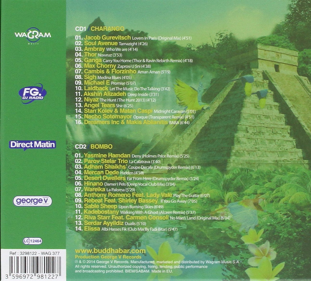 Buddha Bar XVI, Audio-CD