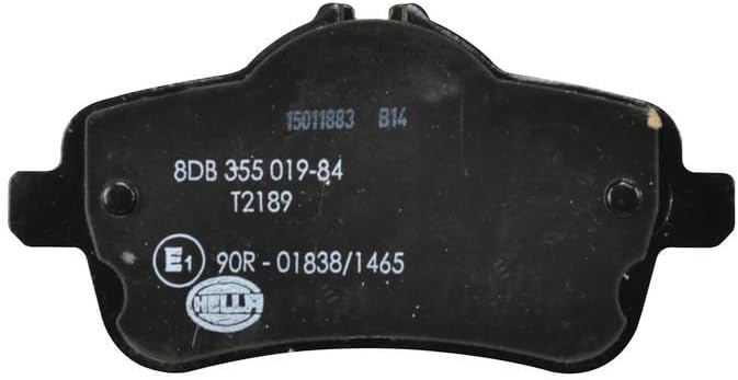 HELLA PAGID 8DB 355 019-841 Bremsbelagsatz - T2189 - Dicke/Stärke: 18.7mm - Bremssystem: TRW - für V