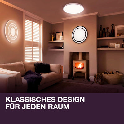 Ledvance Badezimmer Spegielleuchte mit Click-CCT Funktion, 7W, chromfarben, 400mm Länge, Lichtfarbe