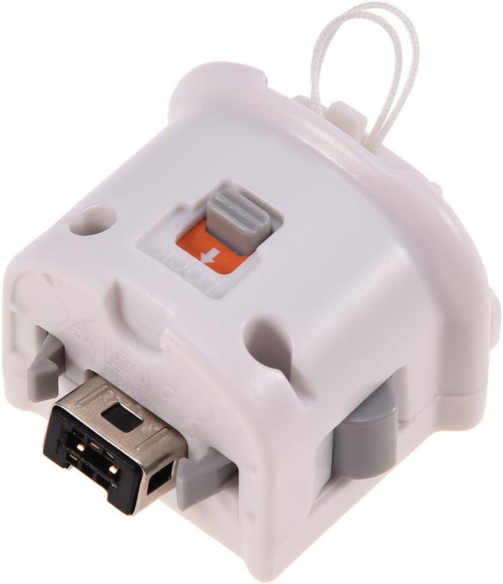 Zerone Motion Plus Adapter mit Silikonhülle für Wii Remote Motion Plus Sensor Controller, Zubehör fü
