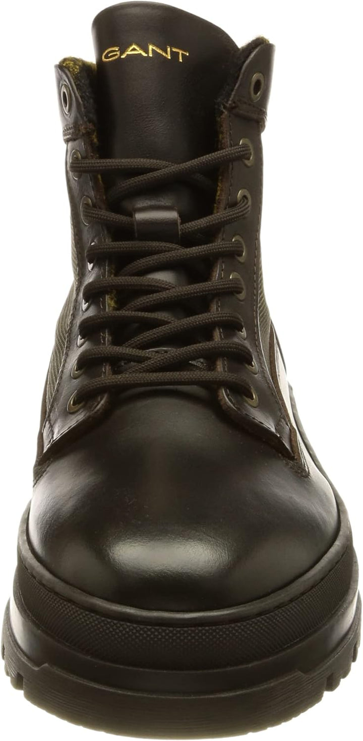GANT Herren St Grip Halblange Stiefel 46 EU Dunkelbraun, 46 EU Dunkelbraun