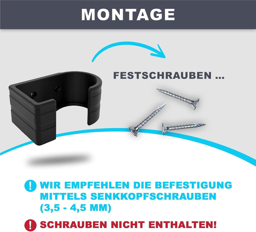Halterung passend für ATSensoTec Deichselwaage - optimaler Schutz für Technik & Sensoren, passgenaue