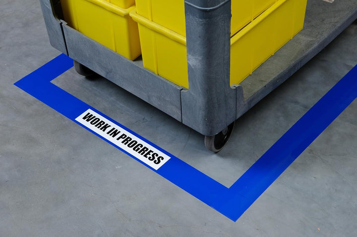 Brady Toughstripe Solid Color Ribbon, 50,80mm x 30,48m, Blau 50.80 mm Blau, 50.80 mm Blau