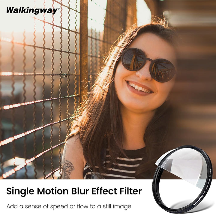 Walking Way Split Super Speed FX 49mm Filter K9 Optikglas Prismenfilter für kreative Fotografie und