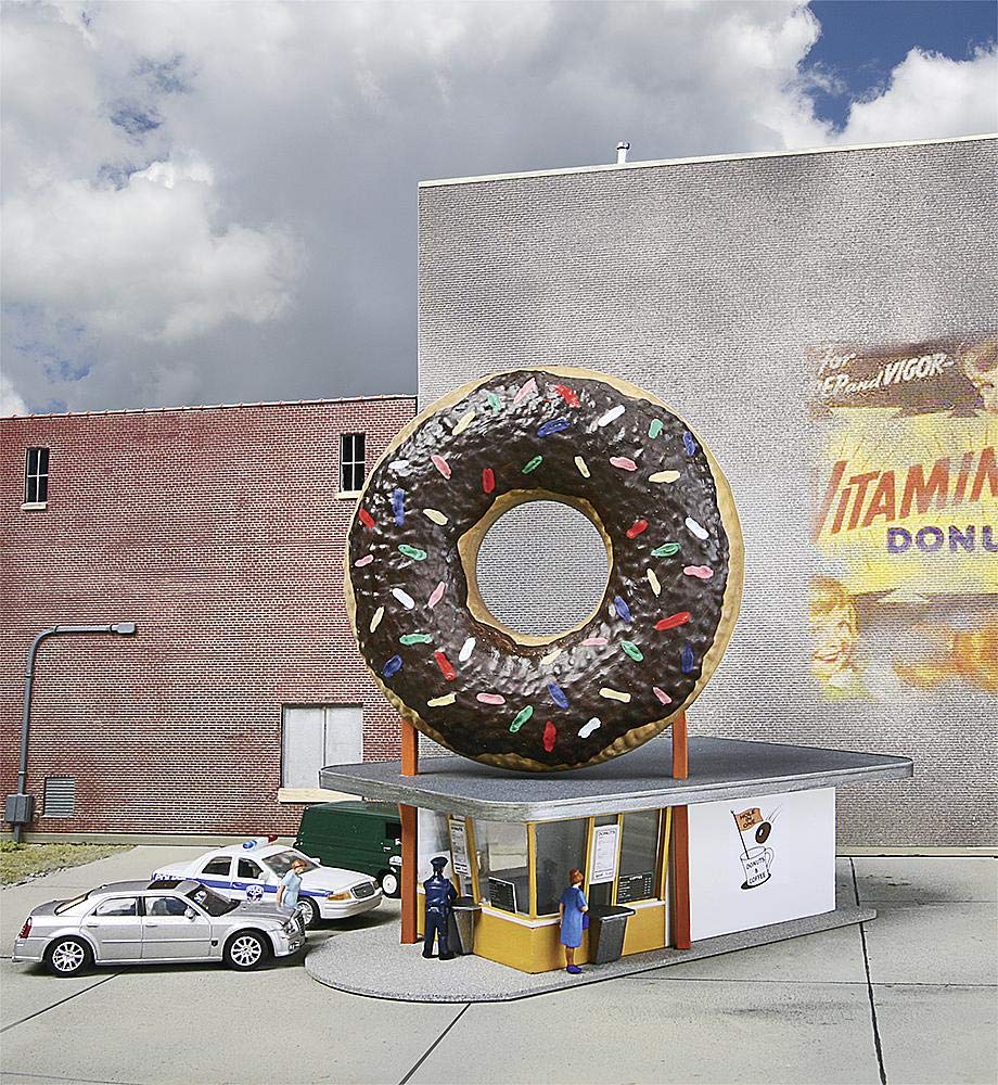 Walthers Cornerstone 933-3768 - Donut-Stand Hole-in-one, Gebäude
