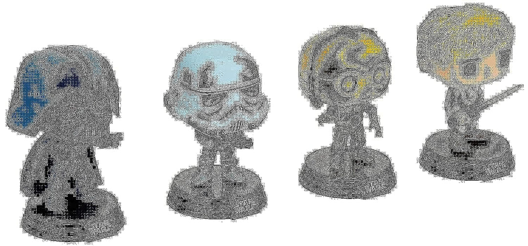 POP! 4-Pack Retro (Star Wars) Special Edition