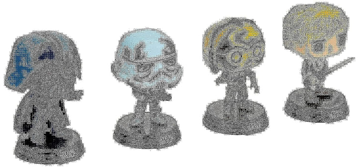 POP! 4-Pack Retro (Star Wars) Special Edition
