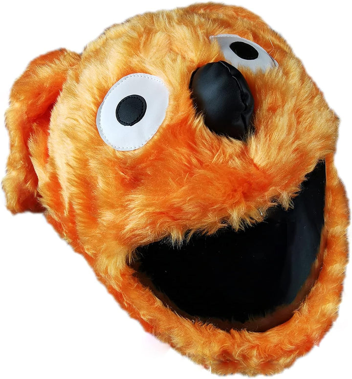 Motorradhelm Überzug Stoff-Cover - Lustiger Helmüberzug Orange, Orange