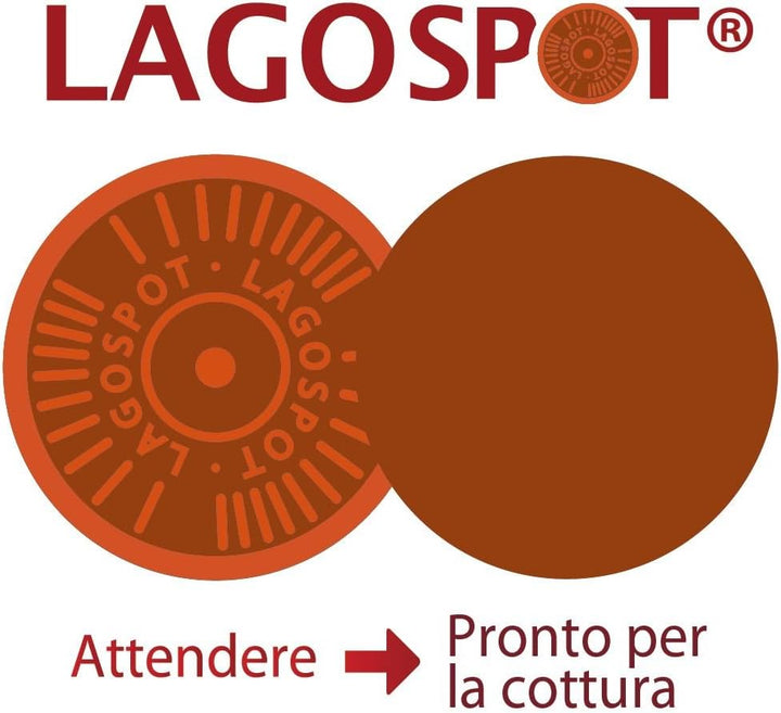 Lagostina Ingenio Essential Bratpfanne, Ø 24 cm, Aluminium, schwarz Padella Ø cm 24 Ingenio Essentia