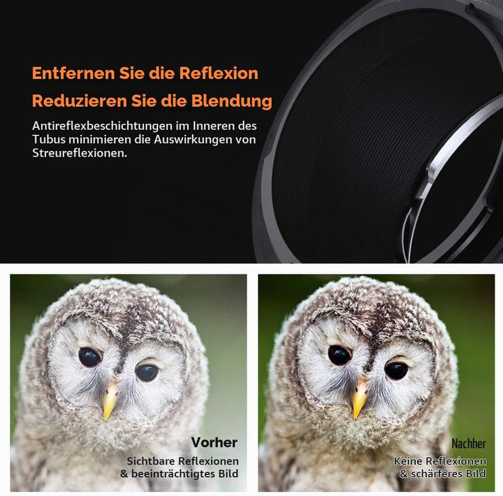 K&amp;F Concept M11105 Nikon NIK-NEX Hochpräziser Objektivadapter, Sekundäre Oxidation Adapter Ring, Son