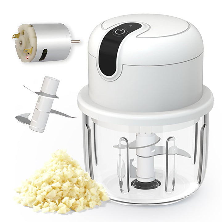 Zwiebel Zerkleinerer, Mini Zerkleinerer Elektrisch, Zerkleinerers Küche Elektrisch 100/250/350 ml, U