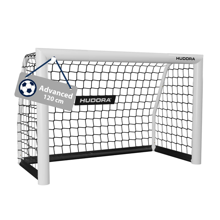 HUDORA Fussballtor Advanced 120/180/240/300 - Fussballtor für Kinder/Jugendliche & Erwachsene - Outd