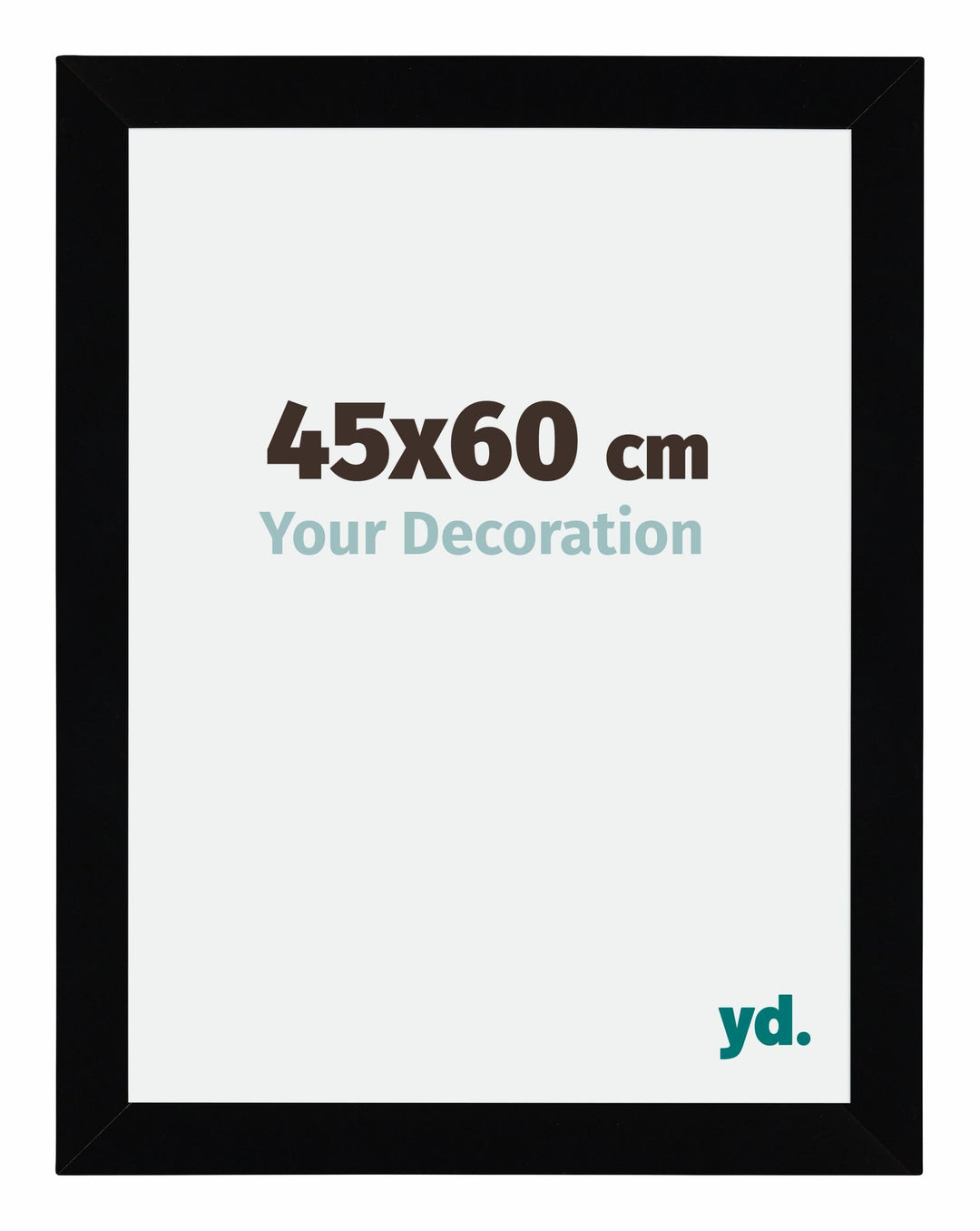 yd. Your Decoration - Bilderrahmen 45x60 cm - Bilderrahmen aus MDF mit Acrylglas - Antireflex - Ausg