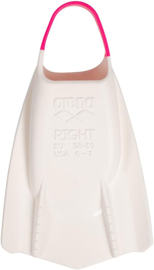 ARENA Powerfin Pro II Schwimmbad-Trainingsflossen, Schwimmflossen für Erwachsene, Flossen aus 100% S