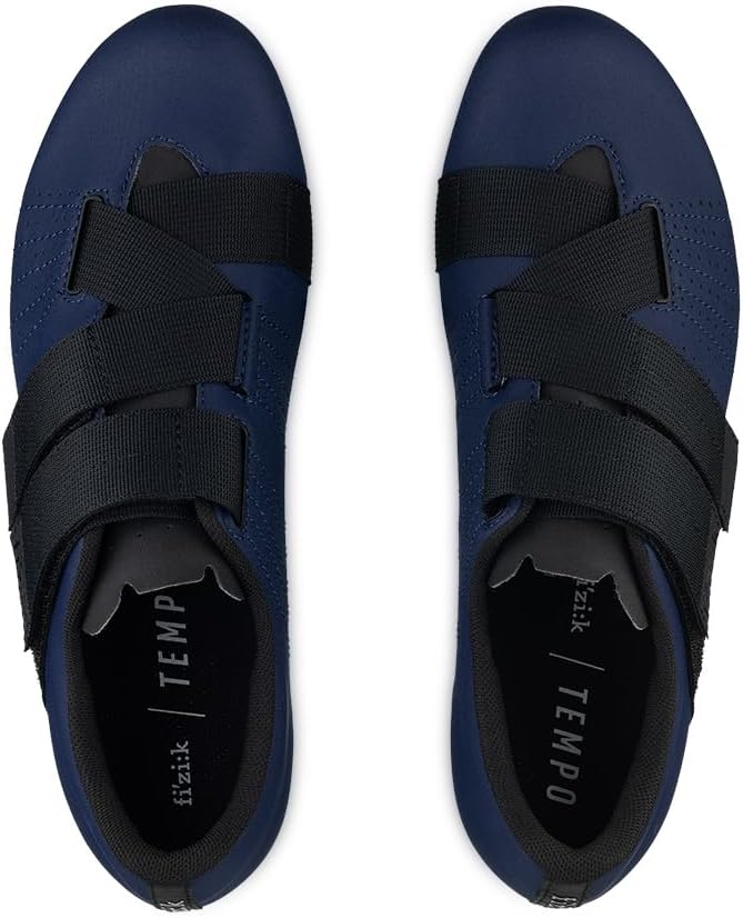 fizik Tempo Powerstrap R5 Unisex Fahrradschuh 37 EU Marineblau Schwarz, 37 EU Marineblau Schwarz