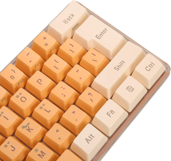 60% Kabelgebundene Gaming-Tastatur, 61 Tasten RGB-Tastatur für PC, Kabelgebundene Kompakte PC-Tastat