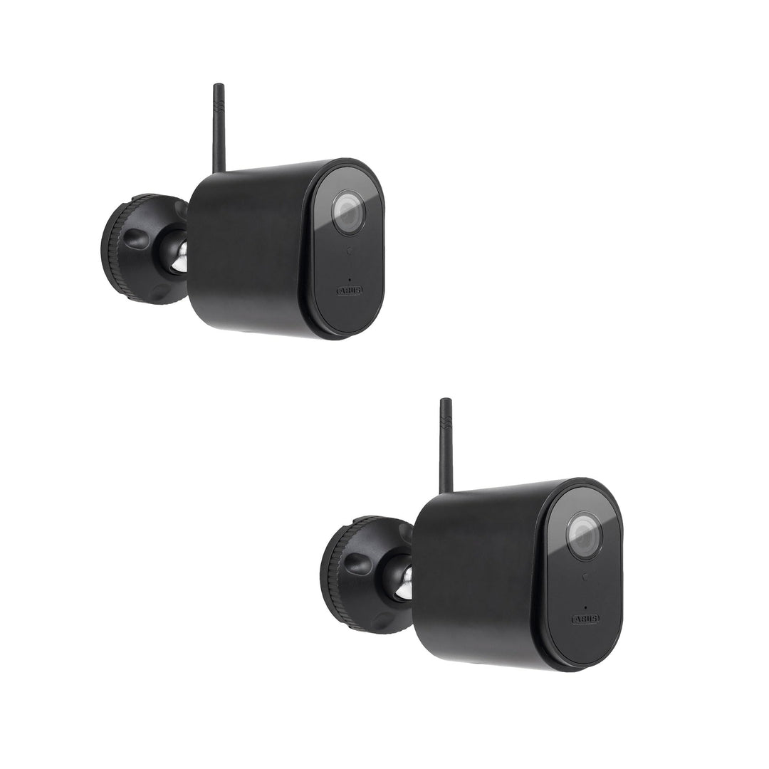 ABUS SmartLook Überwachungskamera, 2er Set - mit Bewegungserkennung, Objekterkennung, 4K-Aufzeichnun