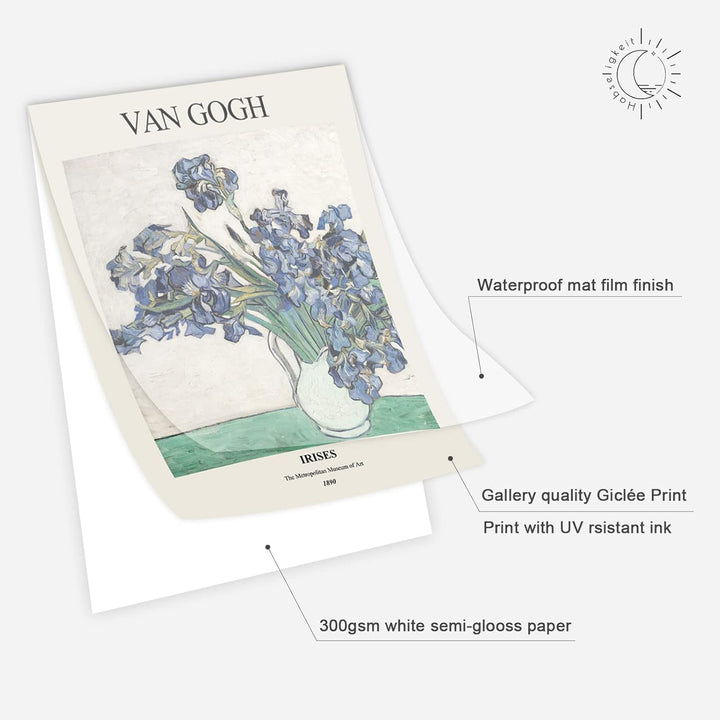 Habseligkeit Matisse Poster für Zimmer Ästhetik, Blumenmarkt Poster, Van Gogh Raumdekor Ästhetische