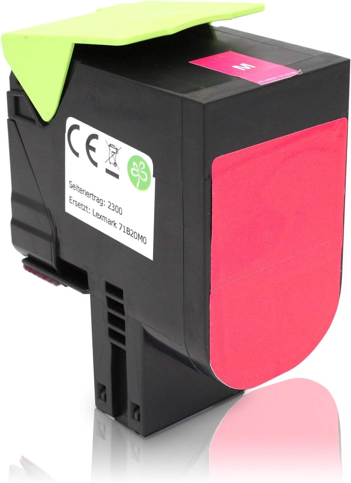 Mipuu Toner kompatibel zu Lexmark 71B20M0 (Magenta) für CS317dn CS417dn CS517de CX317dn CX417de CX51